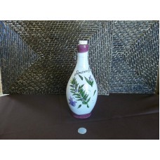 Decorative bottle colorful purple green rosemary design ceramic   273370472839